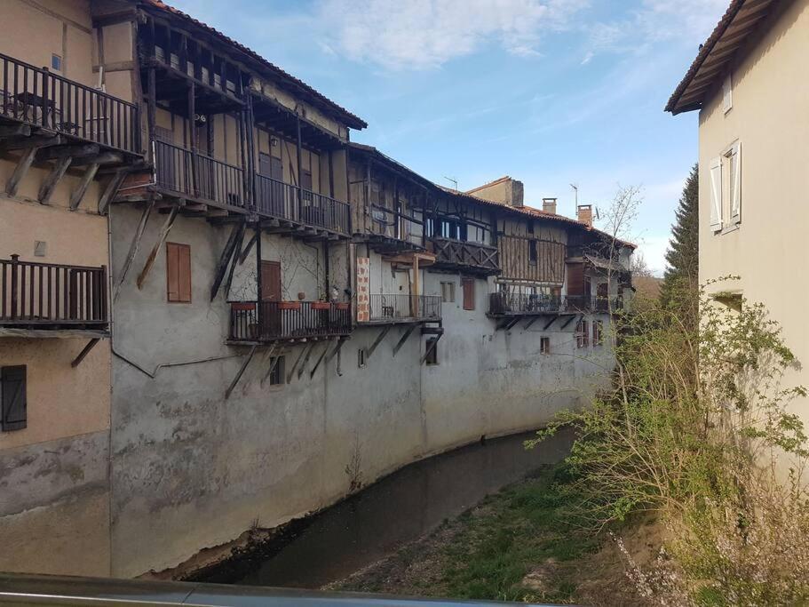 Mon Chalet En Ariege Avec Piscine Daumazan-sur-Arize Exteriör bild
